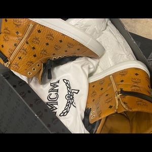 MCM men’s Jacket and matching men’s shoes.